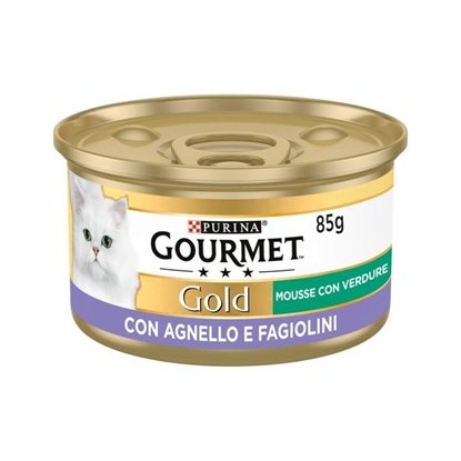 Picture of Purina Gourmet Gold Mousse With Lamb And Green Beans for Cat